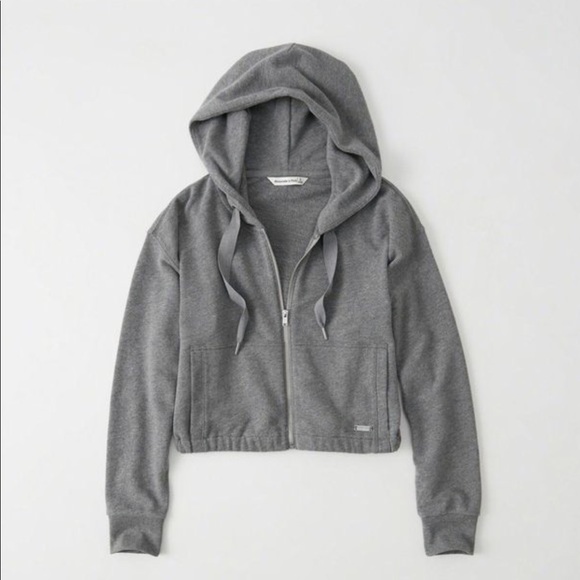 cropped zip up jacket